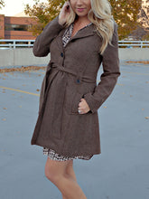Load image into Gallery viewer, Casual Lace-Up Long-Sleeved Maternity Coats
