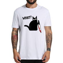 Load image into Gallery viewer, Men's Solid Color Halloween Style Horror T-shirt
