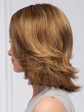 Load image into Gallery viewer, Golden Gradient Diagonal Shiny Wig
