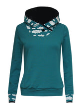 Load image into Gallery viewer, Hooded Print Sports Breathable Women's Tops
