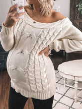Load image into Gallery viewer, Fashion Warm Thick Knitted Sweater for Pregnant Women
